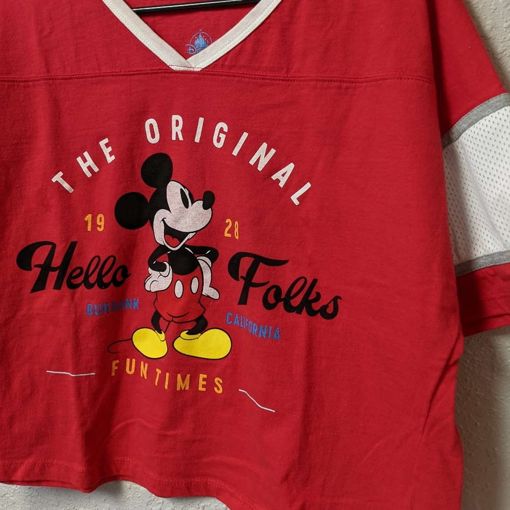 Disney Mickey Mouse crop top